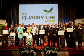 Preisverleihung Quarry Life Award 2014