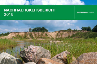 Cover Nachhaltigkeitsbericht 2015 HeidelbergCement