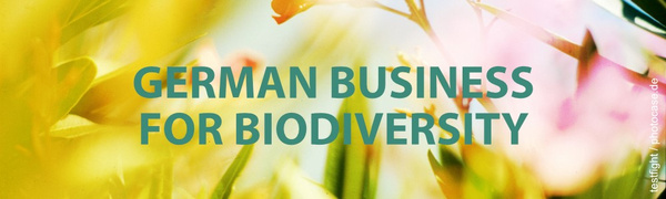 Banner German Business for Biodiversity