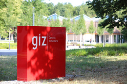 GIZ campus stele